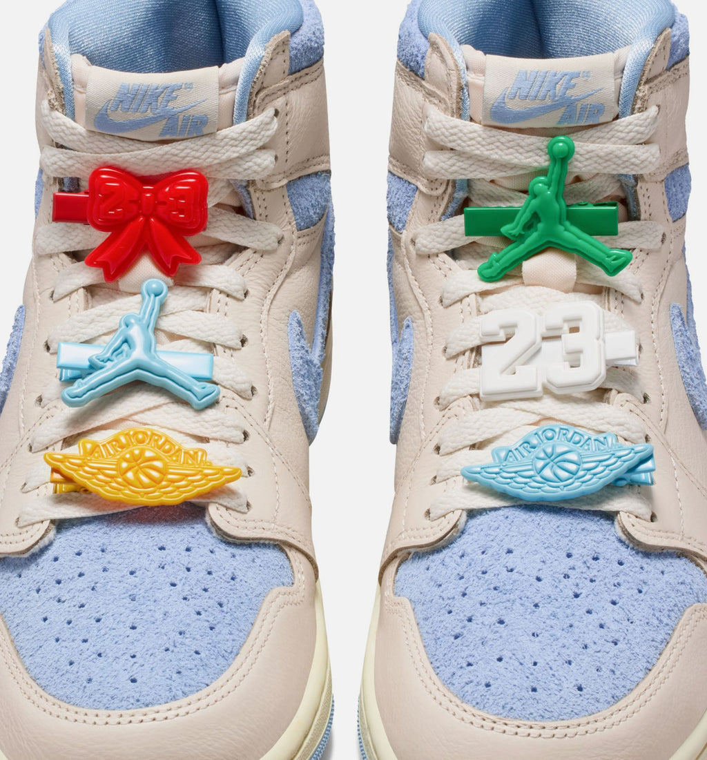 Air Jordan 1 Retro High OG Psychic Blue Women's Shoes - Pale Ivory x Psychic Blue x Coconut Milk