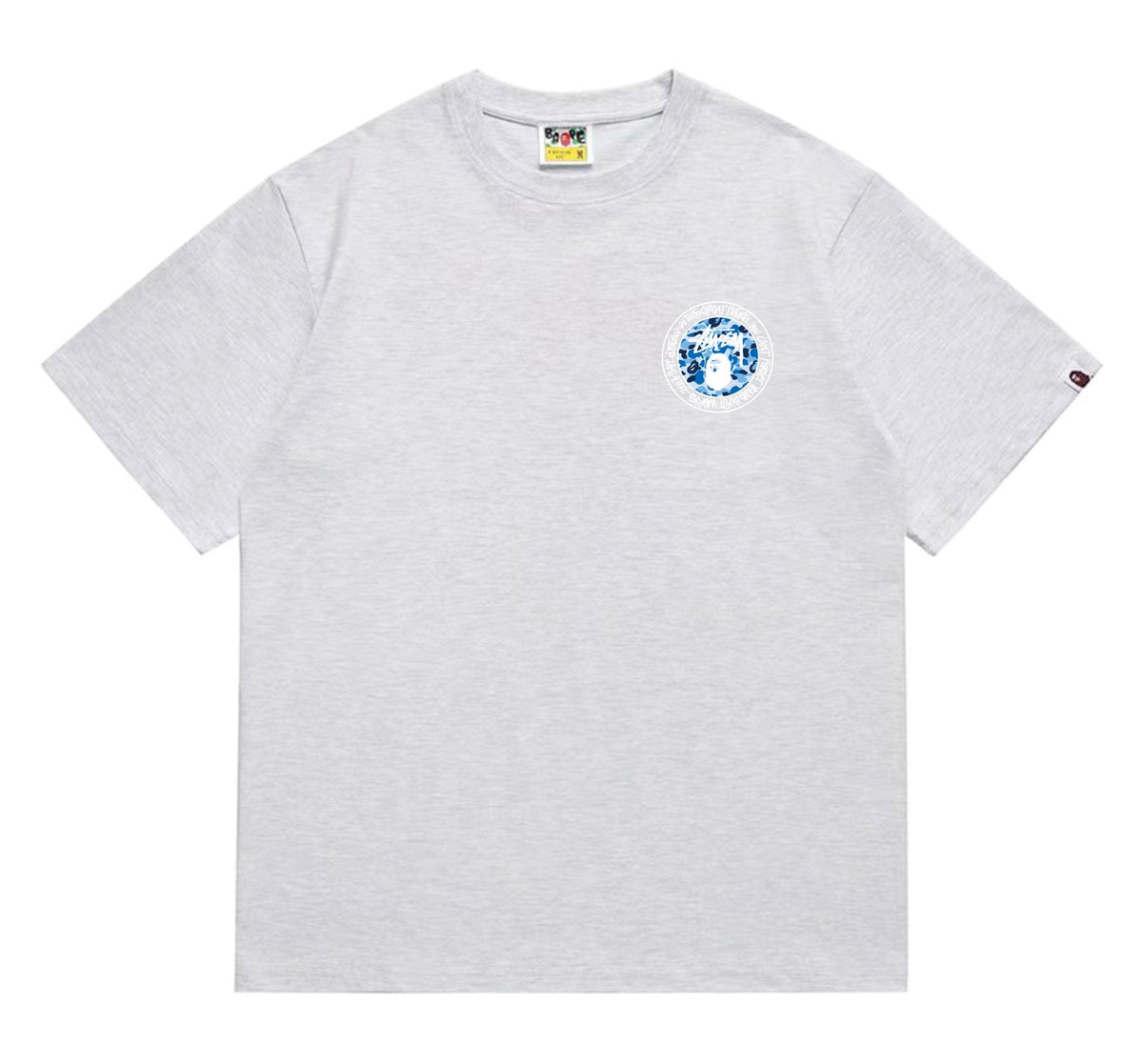 BAPE White-Ring Camo Back Graphic T-Shirt