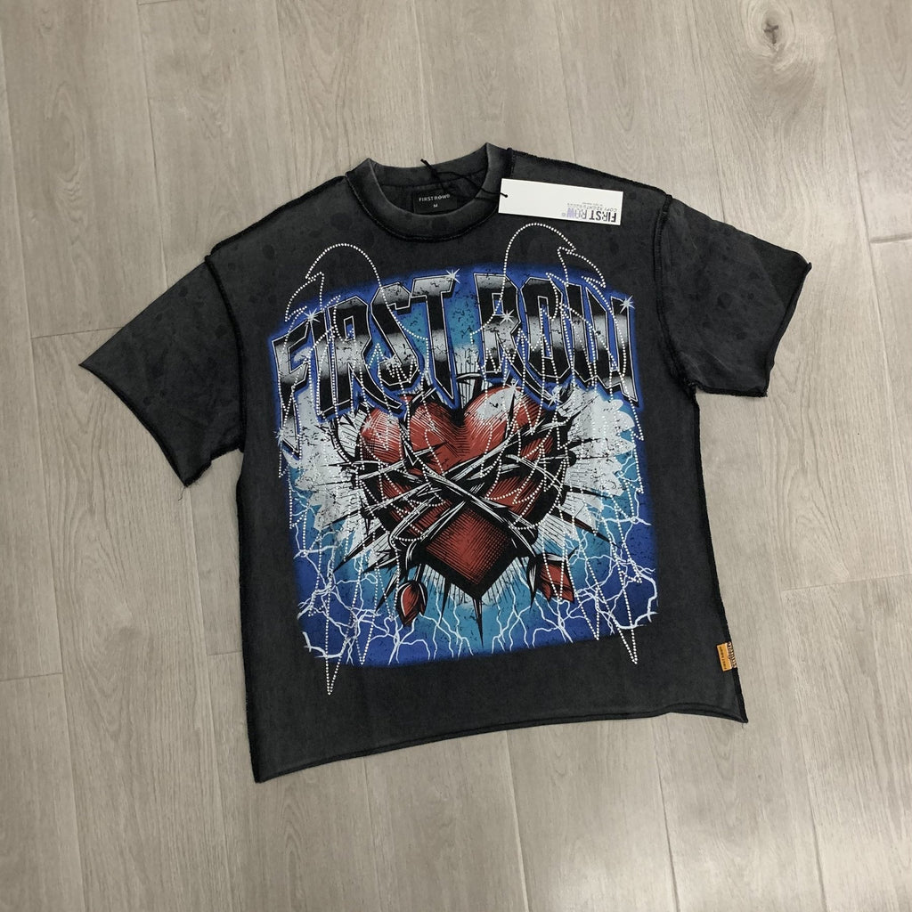 FIRST ROW A Sacred Vow Wing Graphic T-Shirt