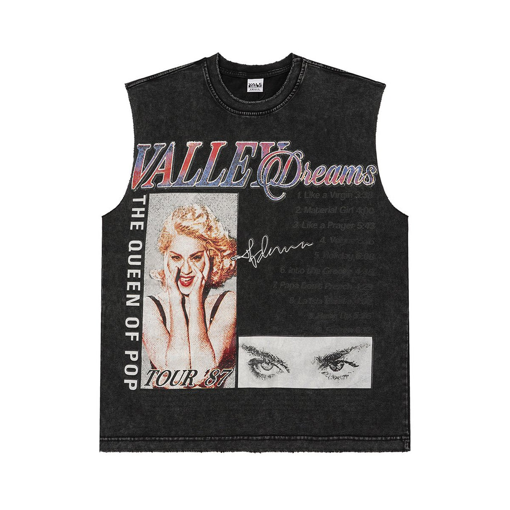 VALLEY Dreams Graphic Sleeveless T-Shirt