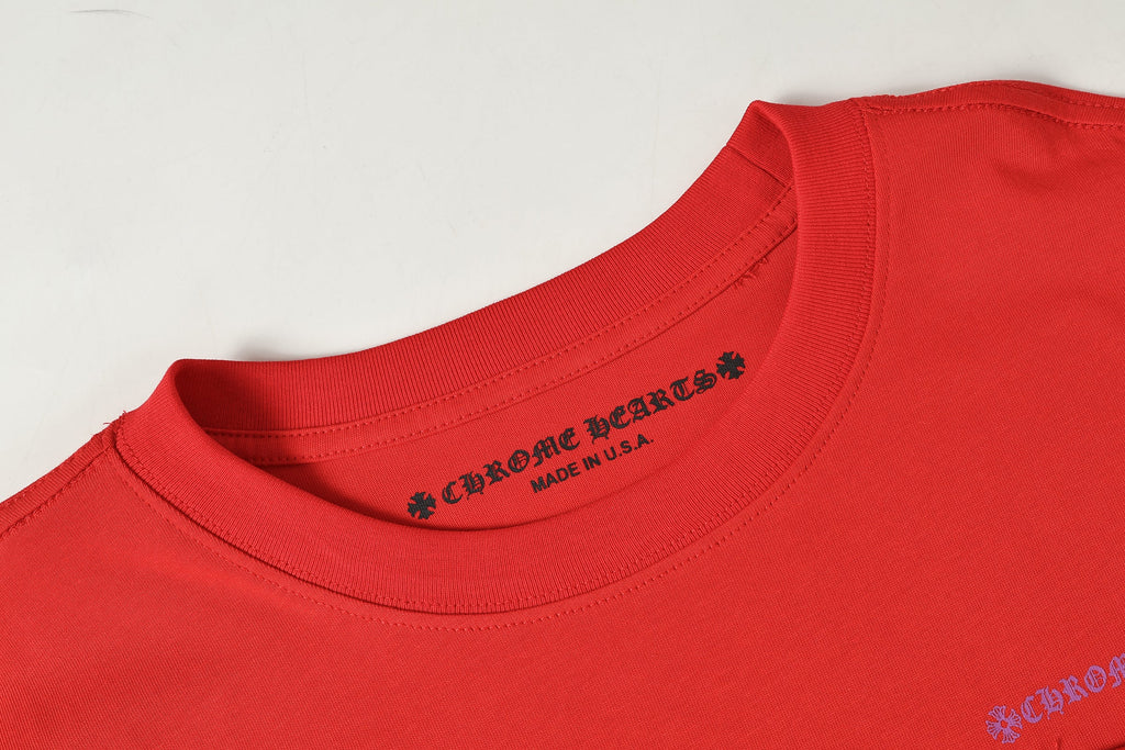 Chrome Hearts Matty Boy Spark Sick Heart Tee Red