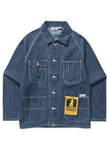 SERVICE WORKS PINSTRIPE DENIM COVERALL 2.0 Indigo