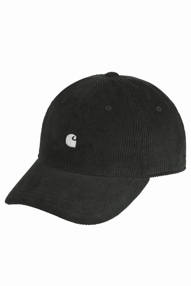 CARHARTT WIP HARLEM CAP Raven / White
