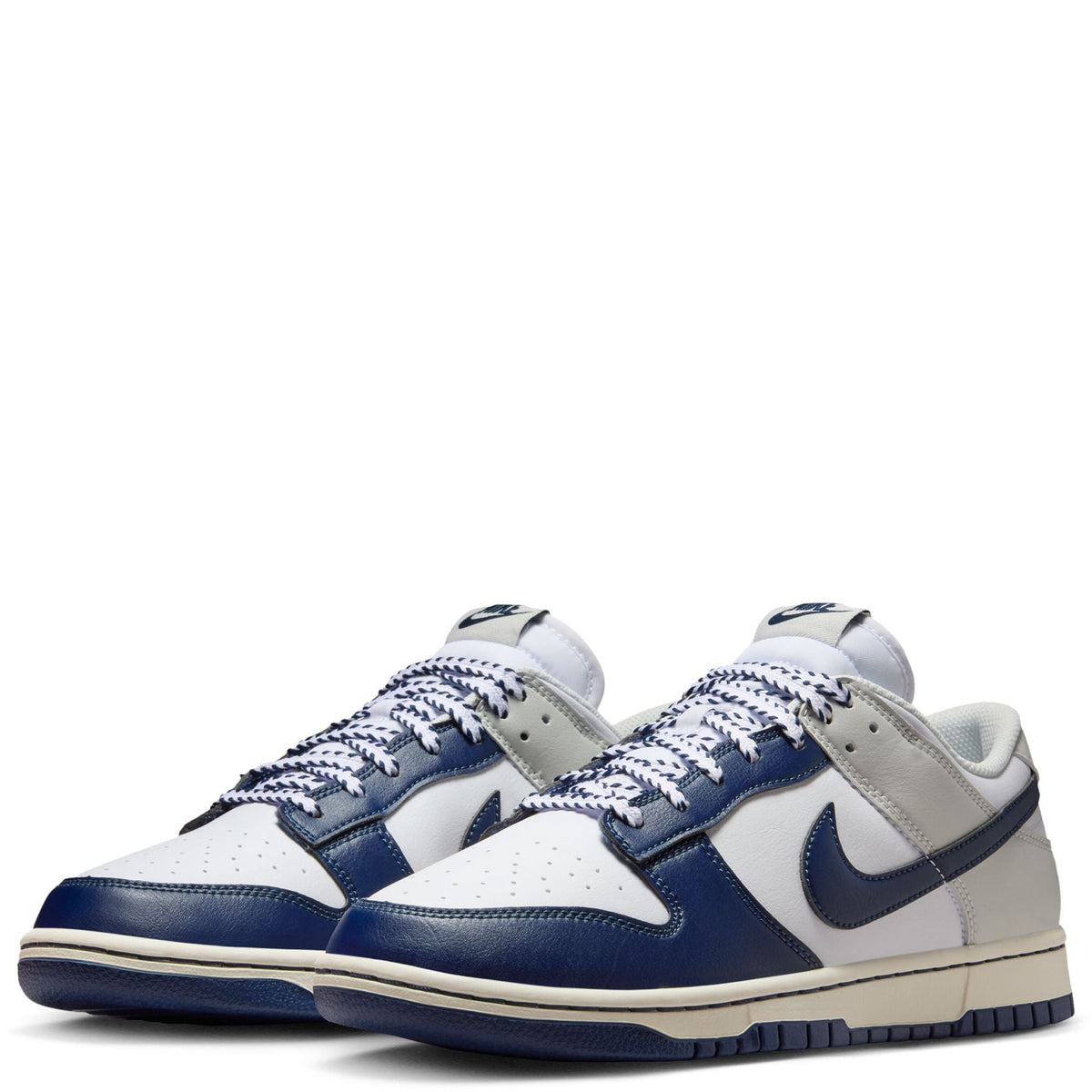 Men's Nike Dunk Low Retro White/Midnight Navy (IM2222 101)