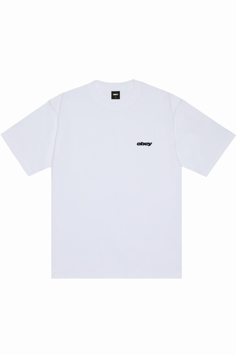 OBEY INTERCONTINENTAL T-SHIRT White