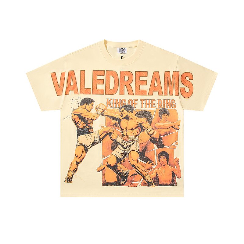 VALE USA King of the Ring Boxing Graphic T-Shirt