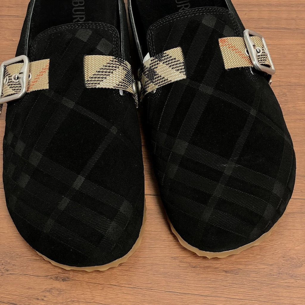 Burberry Men's Patterned Slip-On Sandals