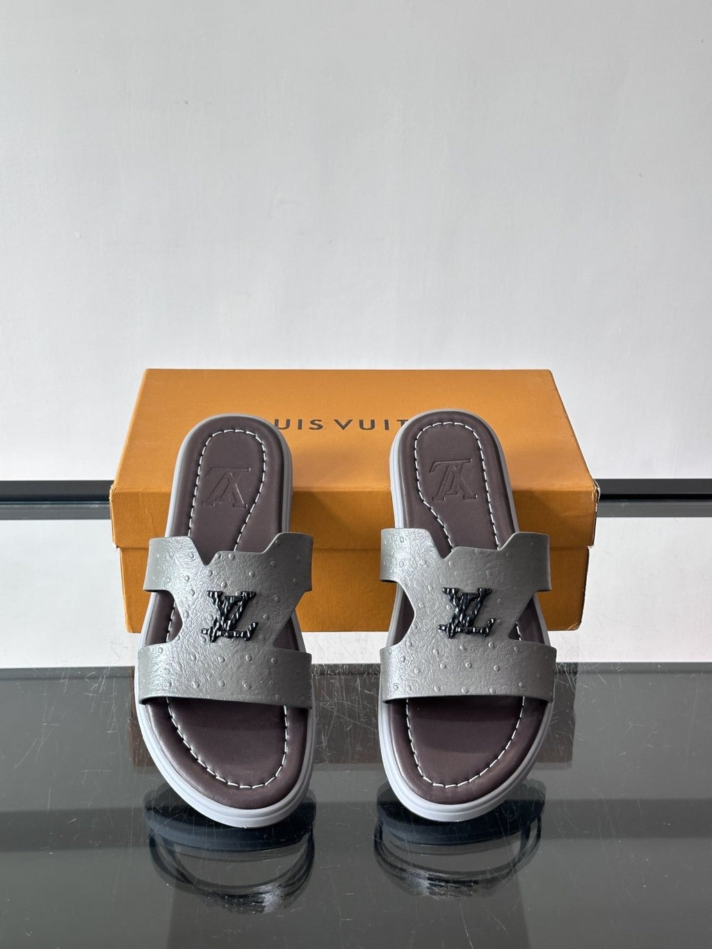 Louis Vuitton Isola Monogram Slide Sandals - Molded Footbed