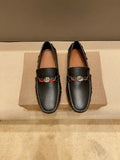 Gucci Web-Accent Driving Loafers