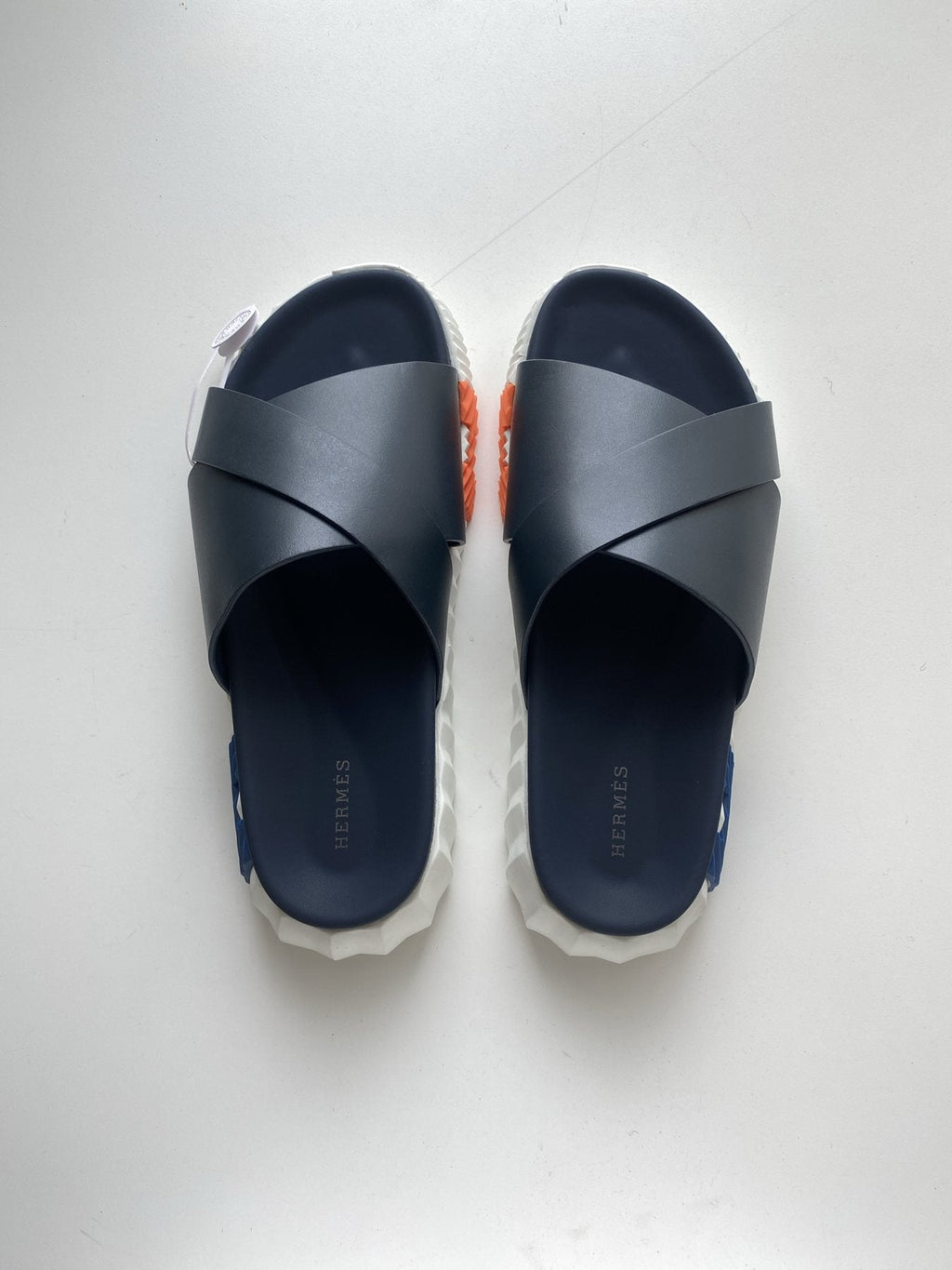 Hermès Cross-Strap Slide Sandals