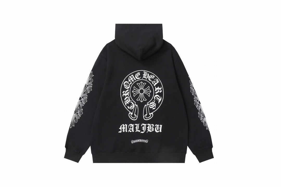 Chrome Hearts New Zip Up Hoodie -8515